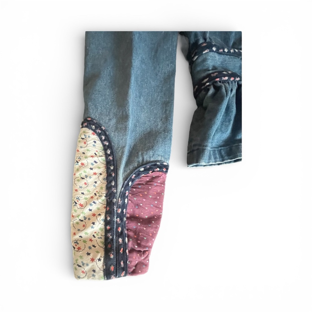 Marc Jacobs Vintage Y2K Floral Patchwork Denim Jacket - Size 6 - Picture 5 of 6